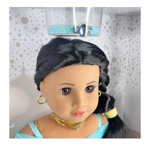 NEW American Girl Disney PRINCESS JASMINE DOLL Limited Edition Aladdin Movie - Picture 14 of 16